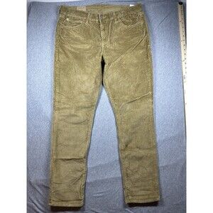 WOMEN'S LEVI'S BOYFRIEND LIGHT BROWN CORDUROY‎ PANTS-MID RISE 32x30 NWT